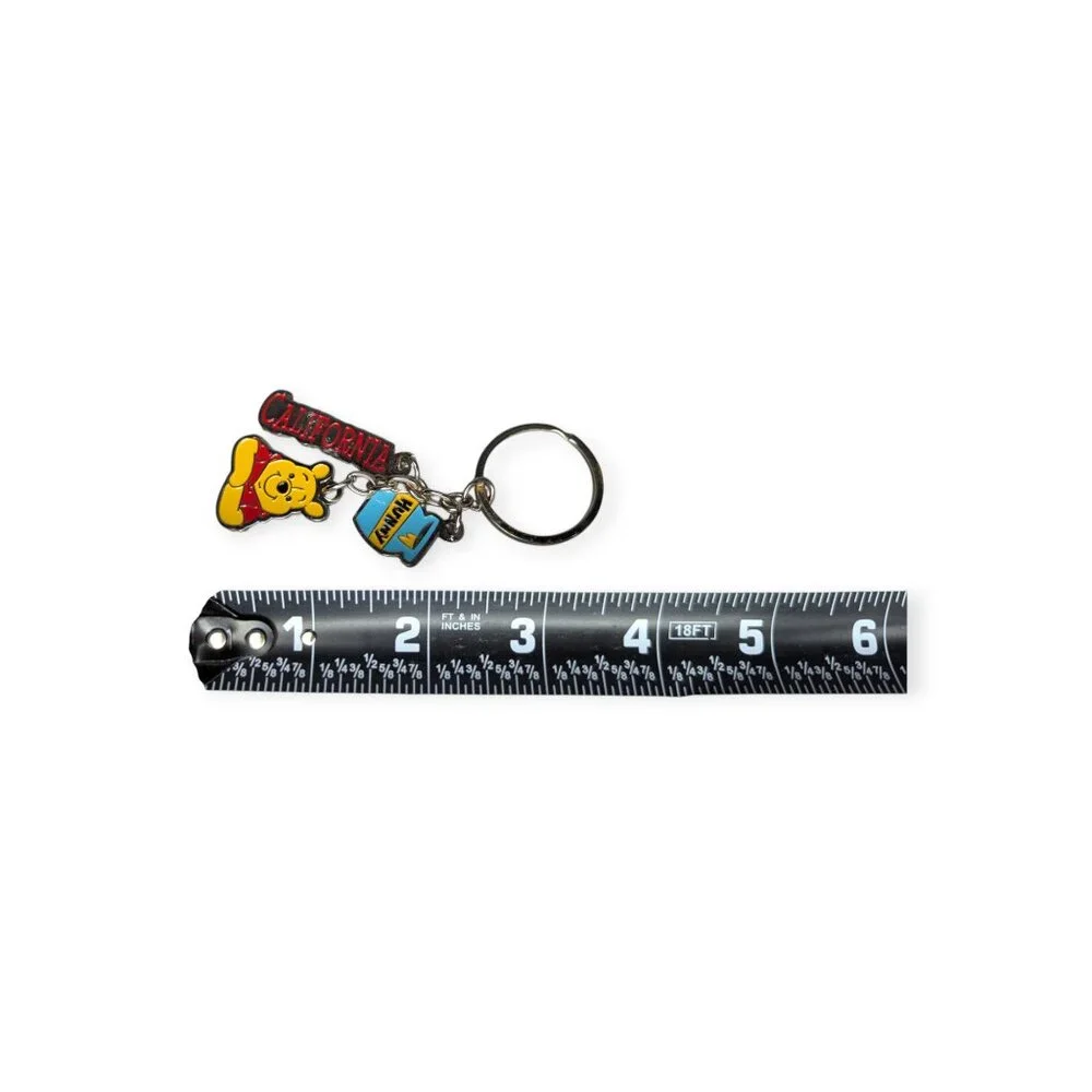 Disney Winnie the Pooh & California Key Ring